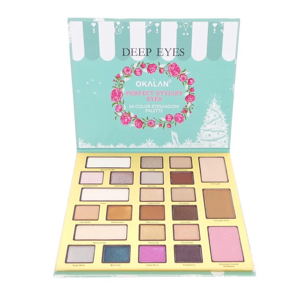 Okalan Deep Eyes Perfect Stylist Eyeshadow Palette