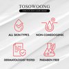 TOSOWOONG SOS Intensive RED Clinic Ovalicin Skin Clear Cream, Acne Treatment and Skin Inflammation Cream, Moisturizing Cream with Niacinamide and Sulfur, Korean Skincare, 50g, 1.76 oz.