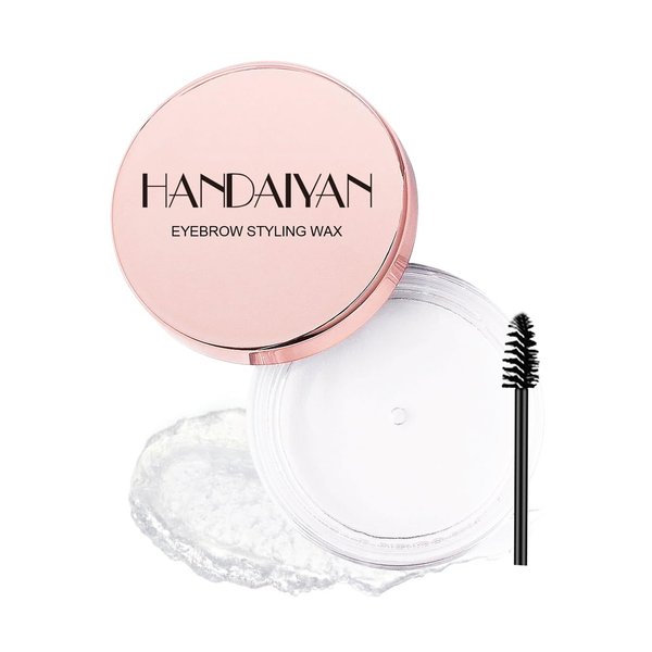 Kyannkara Eyebrow Soap Eyebrow Wax Kit Long Lasting Eyebrow Makeup Eyebrow Gel for Natural Brows Shaping Makeup（With Brush）