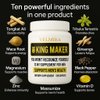 Velmira™ .King Maker Supplement for Men 13-in-1.Sugar-Free .Energy Support .Muscle Recovery.Health Support -Zinc-Tongkat Ali -Maca-Magnesium-Vitamin D3. Supplement.120 Capsules-(1) kin .Pack of 1