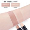 evpct 2in1 Face Shaping & Contouring Stick Cream Contour Concealer Bronzer Stick Makeup Kit for Beginner Face Highlighter Makeup Stick contorno maquillaje de maquillaje profesional,ORIGINAL Light