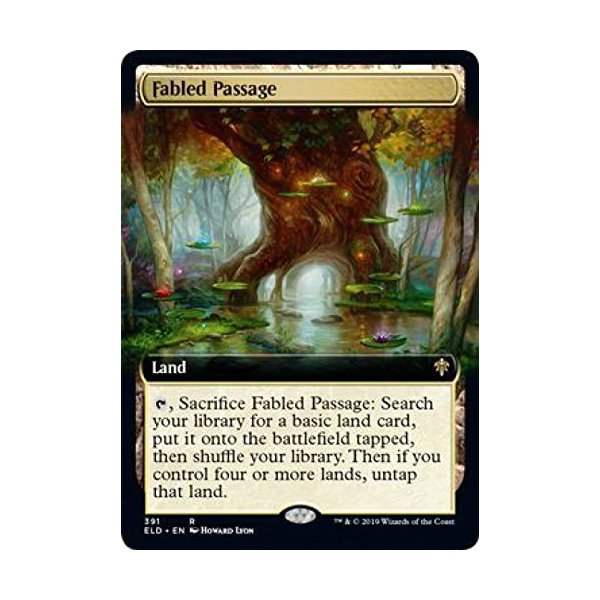 Magic: The Gathering - Fabled Passage - Foil - Extended Art - Throne of Eldraine