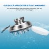 Lemarland Scalp Applicator Comb Manual Massager Hair Care, Hair Oil Applicator for Medicine Scalp Head Fluid Comb Essential Oil Hair Treatment Head Scalp Massager Brush Hair Growth