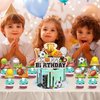 25pcs Sports Birthday Party Supplies, Football Basketball Football volleyball Cupcake Toppers Decoration, Sports Ball Game Theme Happy Birthday Cupcake Toppers Men Boys Decorations (Sports)