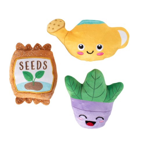 Fringe Studio Plush Dog Toy Set, Just Add Water, Small 3 Piece Set, Pet Shop Collection (662057)