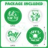 CHUNNIN 48Pcs Golf Party Paper Plates for Golf Birthday Party Supplies 7" Golf Themed Sports Golf Ball Birthday Party Disposable Plates for Golf Par-Tee Kids Birthday Party Favors Decorations