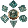 Ethereal Light Blue 10mm Mini Polyhedral Dice Set