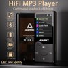 Mp3 Player with Bluetooth 5.3 HiFi Sound, Mp3 Player with FM Radio, Mini Music Player 32G for Kids Adults, Earphones Included, TF Card can be Inserted