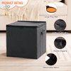 AINIYNM Toy Storage Organizer and Play Mat 13" Basket for Building Bricks Collapsible Storage Box for Kids Nonwoven Fabric Organizer Cube Bin