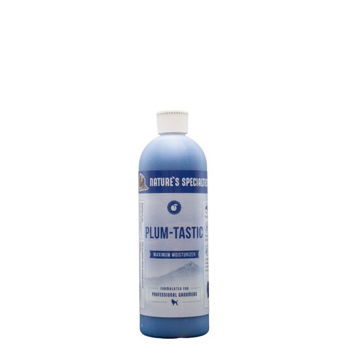 Nature's Specialties Plum-Tastic Ultra Concentrated Dog Conditioner for Pets, Makes up to 4 Gallons, Natural Choice for Professional Groomers, Maximum Moisture, Made in USA, 16 oz