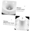 Yardenfun Water Dispenser Top Cover universal water cooler seat replacement smart seat water cooler part sink accessories glacier bay water dispenser cooler stand water dispenser guard white