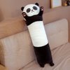 Yeqivo Long Panda Plush Pillow, Soft Panda Long Body Throw Pillow, Cute Panda Stuffed Animal Pillow for Kids, Long Panda Pillow Plush Toys Gifts(27.55inch/70cm)