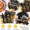 HJINGY We Will Miss You Decorations, Going Away Party Decorations Includes Farewell Decorations Party Backdrop, We Will Miss You Banner, Balloons, Tablecloth, Banners, Cake Toppers, Paper Plates Set