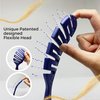 Magic Hair Brush |Professional Flexible Vented Hair Brush For Detangling (Black)