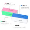 La Tartelette 4 Pieces Nail Art Shiner Buffer 4 Ways Polish Sanding File Block Manicure Product