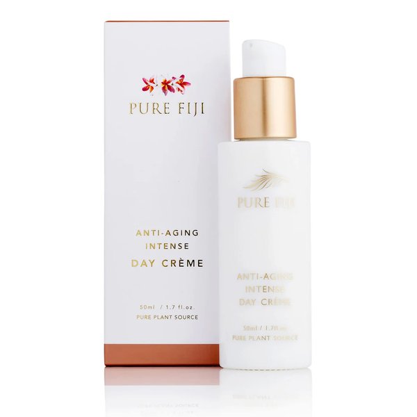 PURE FIJI Anti Aging Daily Facial Moisturizer Cream to Reduce Wrinkles, Neck & Face Cream with Botanical Oil Blend Skin Care Facial Moisturizer for Women & Men, 1.7 Fl.Oz