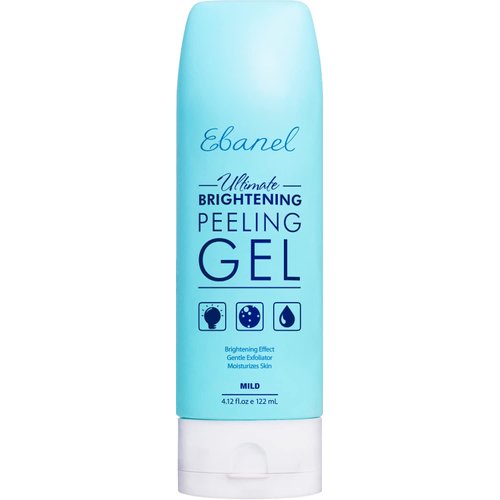 Ebanel Exfoliating Face Scrub Peeling Gel, Brightening Moisturizing Gentle Face Wash, Face Exfoliator Dead Skin Remover with Aloe, Vitamin C, Coconut Oil