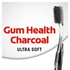 Colgate Gum Health Charcoal Adult Manual Toothbrush, Ultra Soft, 4 Count (Pack of 1)