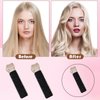10 PACK Volumizing Hair Root Clips for Curly Hair Volume Fluffy Hair Clip Curly Hair Root Lift Tool Heatless DIY Hair Curler for Long and Short Hair (White)
