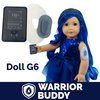 Warrior Buddy Diabetes Accessories Compatible with 18" Dolls or Plush Toys. (Dexcom G6, Plastic)