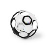 Bright Starts Oball Grippin' Goals Rattle Soccer Ball - Black & White, Easy-Grasp Toy for Newborn and Up