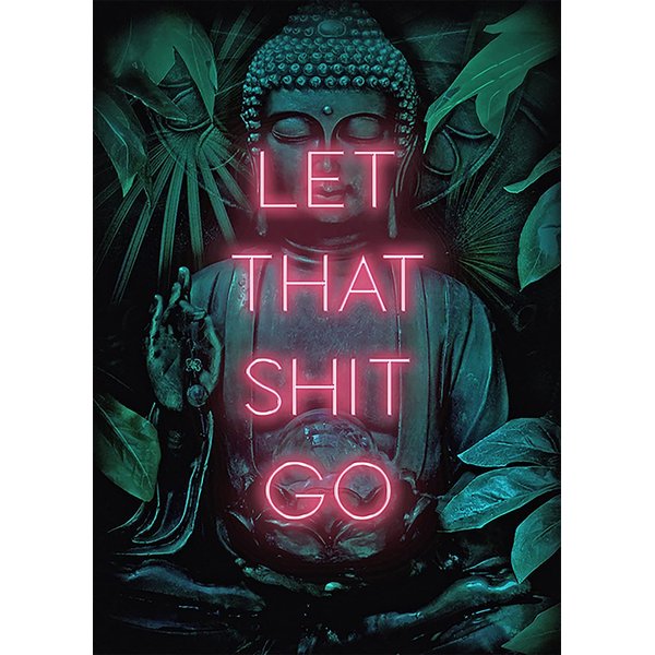 5D Diamond Painting Kits for Adults Beginners,Buddhism Buddha Diamond Art Kit,DIY Full Round Drill Religious Gem Art Kits with Inspirational Motivational Zen Quote,Home Wall Decor 12 x 16 Inch