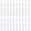 AyeVision SUEIANNMN 20Pcs Transparent Twist Pens,3ml Nail Twist Pens Empty Transparent Nail Oil Pen with Brush Empty Cuticle Oil Pen Cosmetic Container Pen for Lip Gloss Eyelash Growth Liquid