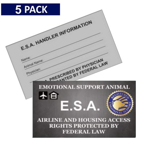 Emotional Support Dog Vest - Complete with Two Patches (11-20 Pounds, Raspberry) - Includes 5 Federal Law ESA Handout Cards