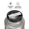 THERMOS Stainless King Vacuum-Insulated Food Jar with Spoon, 16 Ounce, Matte Steel