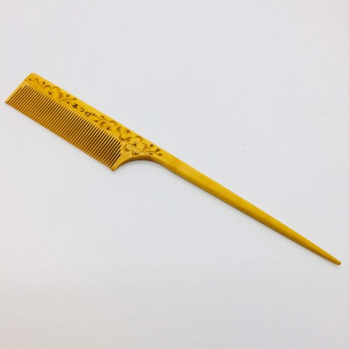 Bamboo Park Japan Japanese Hair Comb Tsuge Wood Comb (3 Size) (8.2 inch)