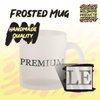 Molandra Products Look Me In The Eyeliner And Say That - Glass 10oz Frosted Coffee Mug, Frosted