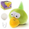 Petbobi Interactive Dog Toys, Upgrade Plush Monster Dog Toy Squeaky Crazy Bouncer Ball USB Rechargeable for Small and Medium Puppy to Self Play, Birds Bobby