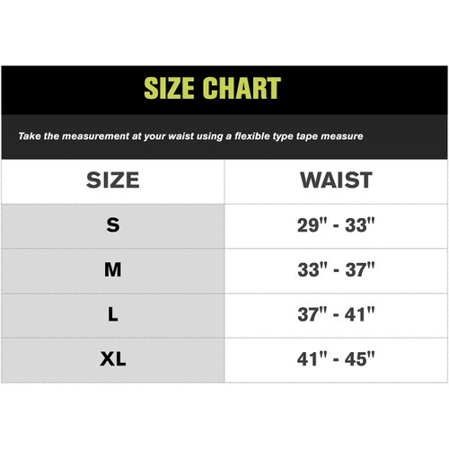 DonJoy Performance BIONIC Wrap-Around Back Support Brace, Medium (Waist: 33" - 37")