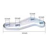 10L0L Golf Cart Knuckle Arm for Yamaha G22 G&E JU0-F3512-02, Passenger or Drivers Side 1 pc. for Yamaha G&E G22 JU0-F3512-02
