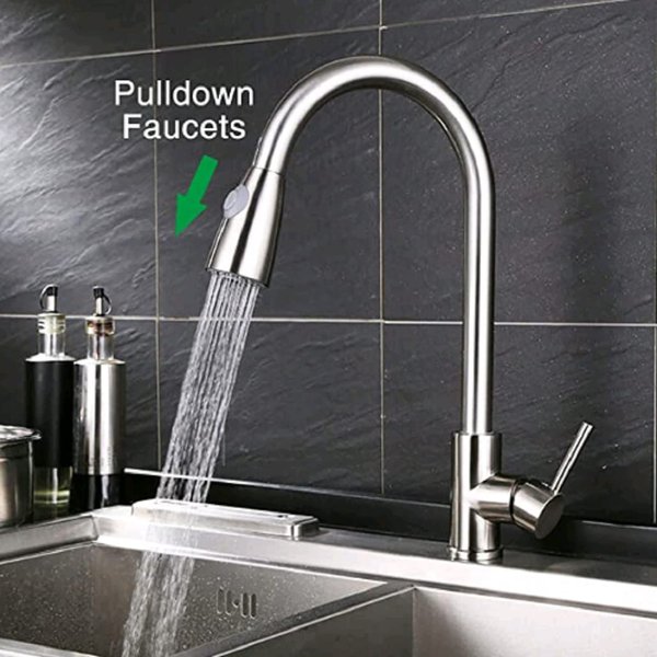 Replacement Hose Kit, Brass Kitchen Faucets 150259 Hose Replacement Compatible with Moen Pulldown/Pullout Kitchen Sink Faucets