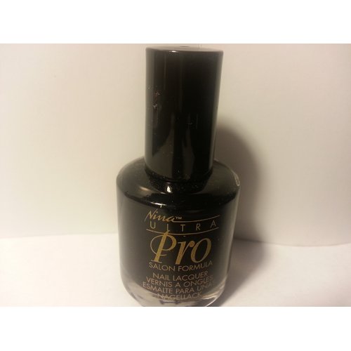 Nina Ultra Pro Salon Formula Nail Lacquer (3 Pack) Black