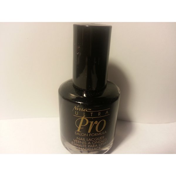 Nina Ultra Pro Salon Formula Nail Lacquer (3 Pack) Black