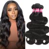 ADOIFAIR Body Wave Bundle 22 24 26 Inch Body Wave Human Hair Bundles Body Wave Hair 3 Bundles 10A Grade 100% Unprocessed Brazilian Virgin Hair Extensions for Black Women