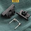 VRMETA DIY Hair Clippers Brown Fixings Spring Tension & Cam follower fit Wahl Magic Clip 8148/8504/8591/1919 Repair Part (Black Fixings)
