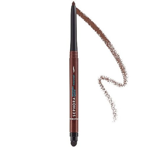 SEPHORA COLLECTION Retractable Waterproof Eyeliner 08 Brown, Cream