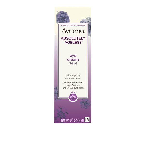 Aveeno Ageless Eye Cream Size .5z Aveeno Absolutely Ageless Eye Cream .5z