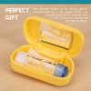 Sports Vision World Travel Kit Yellow RGP Hard Contact Lenses Mirror RGP Case & Suction Remover