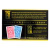 KEM Arrow Red and Blue Plastic Playing Cards, Standard Index, Bridge Size, Premium Playing Cards, Casino Grade Poker Playing Cards, 2 Decks of Cards