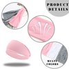 FULZTEY Headbands for Women Neutral Wide Hairbands Fashion Boho Headwraps Stretchy Bandanas Cotton Turban Workout Yoga Sweat Head Bands for Women’s Hair Accessories 6Pcs (Grey White Pink)