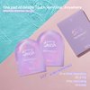 Toi:L Gentle Touch Bubble Peeling Body Pad(5pads), Body Scrub, Exfoliating Mitt for Body, Exfoliating gloves, washcloth, body loofah, 5-berry complex, dense bubble bath, bath shower, kp bump eraser