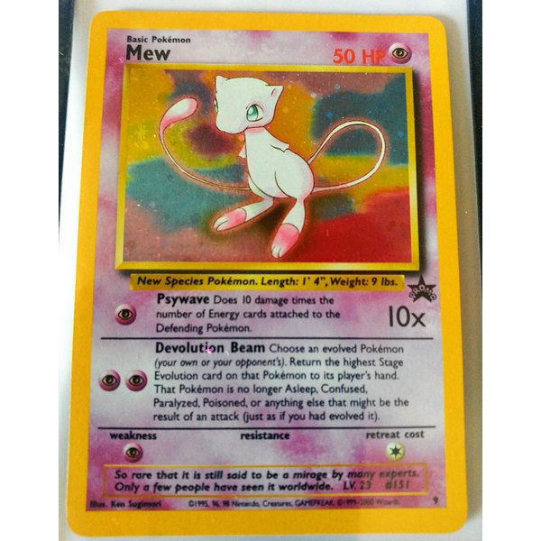 Pokemon - Mew (8) - Wizards Black Star Promos