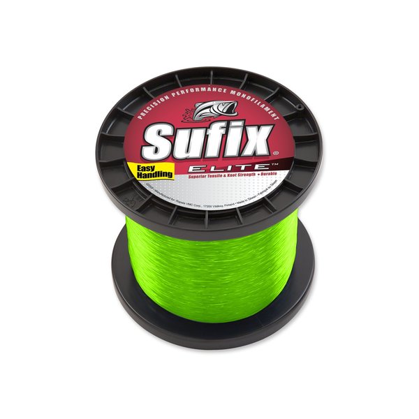 Sufix Elite 3000-Yards Spool Size Fishing Line (Yellow, 4-Pound)