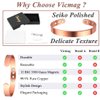 Vicmag Copper Magnetic Bracelet for Women and Men Ultra Strength Magnets 99.9% Pure Copper Strong Magnets Jewelry Gift Adjustable Length