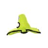TUFFY - World's Tuffest Soft Dog Toy - Alien Green-Squeaker- Multiple Layers. Made Durable, Strong & Tough. Interactive Play (Tug, Toss & Fetch). Machine Washable & Floats