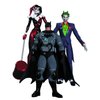DC Collectibles Hush The Joker, Harley Quinn and Stealth Batman Action Figure Playset, 3-Pack